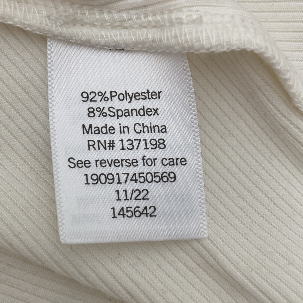 Women’s INTEMPO Square Neck Unlined Ribbed Top, 3X - Picture 6 of 8